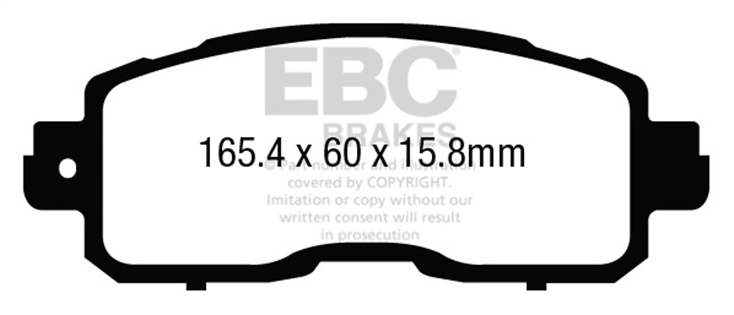 EBC Brakes - S10 Kits Greenstuff 2000 And GD Rotors - S10KF1454