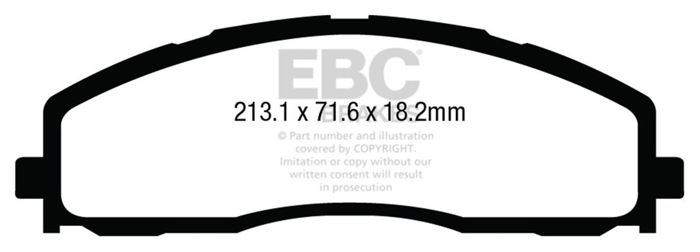 EBC Brakes - S20 Kits Ultimax And Plain Rotors - S20K1312