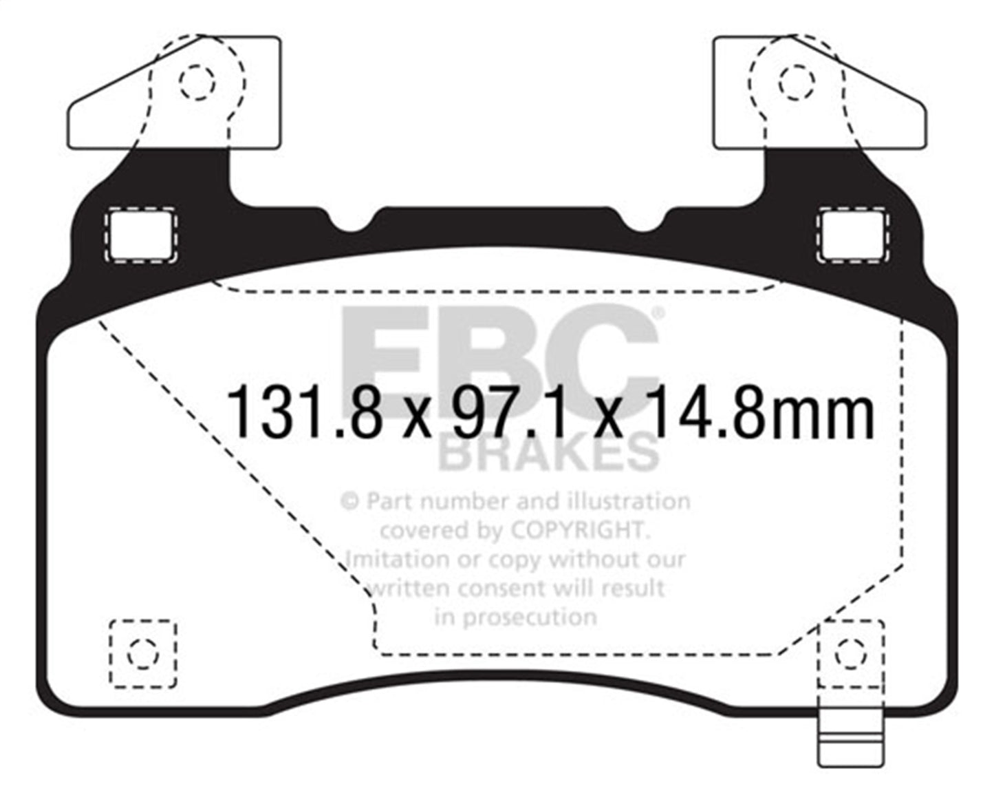 EBC Brakes - S6 Kits Bluestuff And GD Rotors - S6KF1185