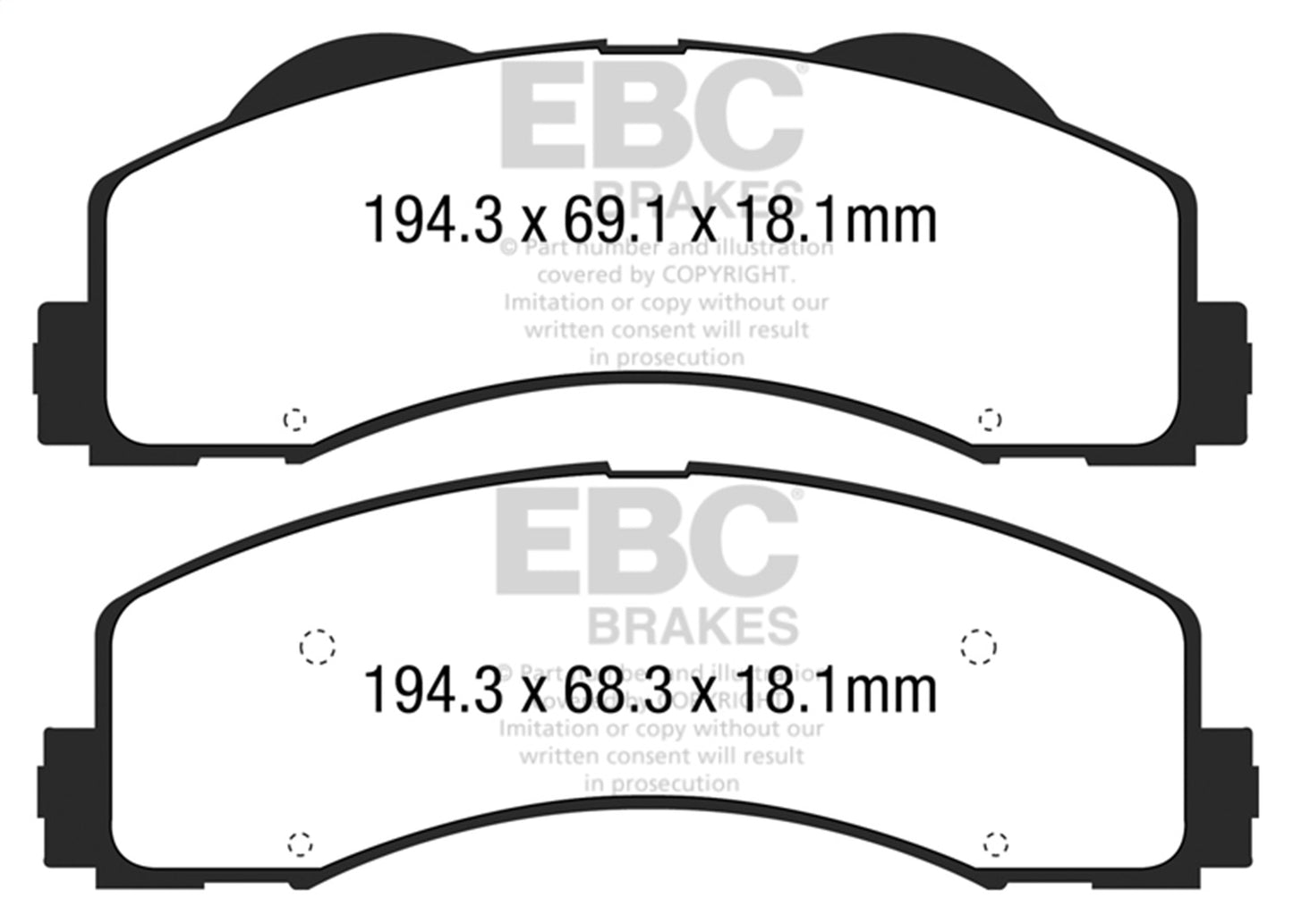 Yellowstuff Street And Track Brake Pads