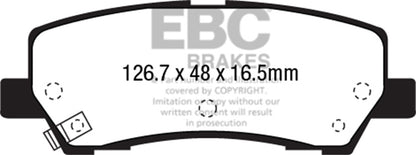 EBC Brakes - S9 Kits Yellowstuff And USR Rotors - S9KR1507