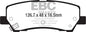 EBC Brakes - S9 Kits Yellowstuff And USR Rotors - S9KR1507