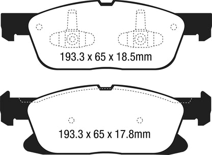 Yellowstuff Street And Track Brake Pads