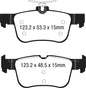 EBC Brakes - S9 Kits Yellowstuff And USR Rotors - S9KR1565