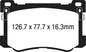EBC Brakes - S9 Kits Yellowstuff And USR Rotors - S9KF1705