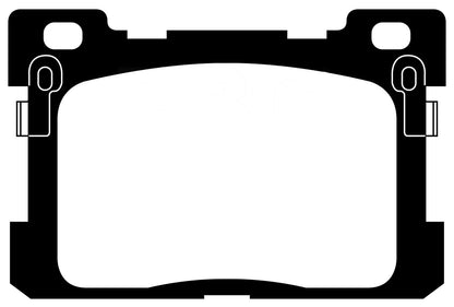 EBC Brakes - S4 Kits Redstuff And USR Rotor - S4KR1476