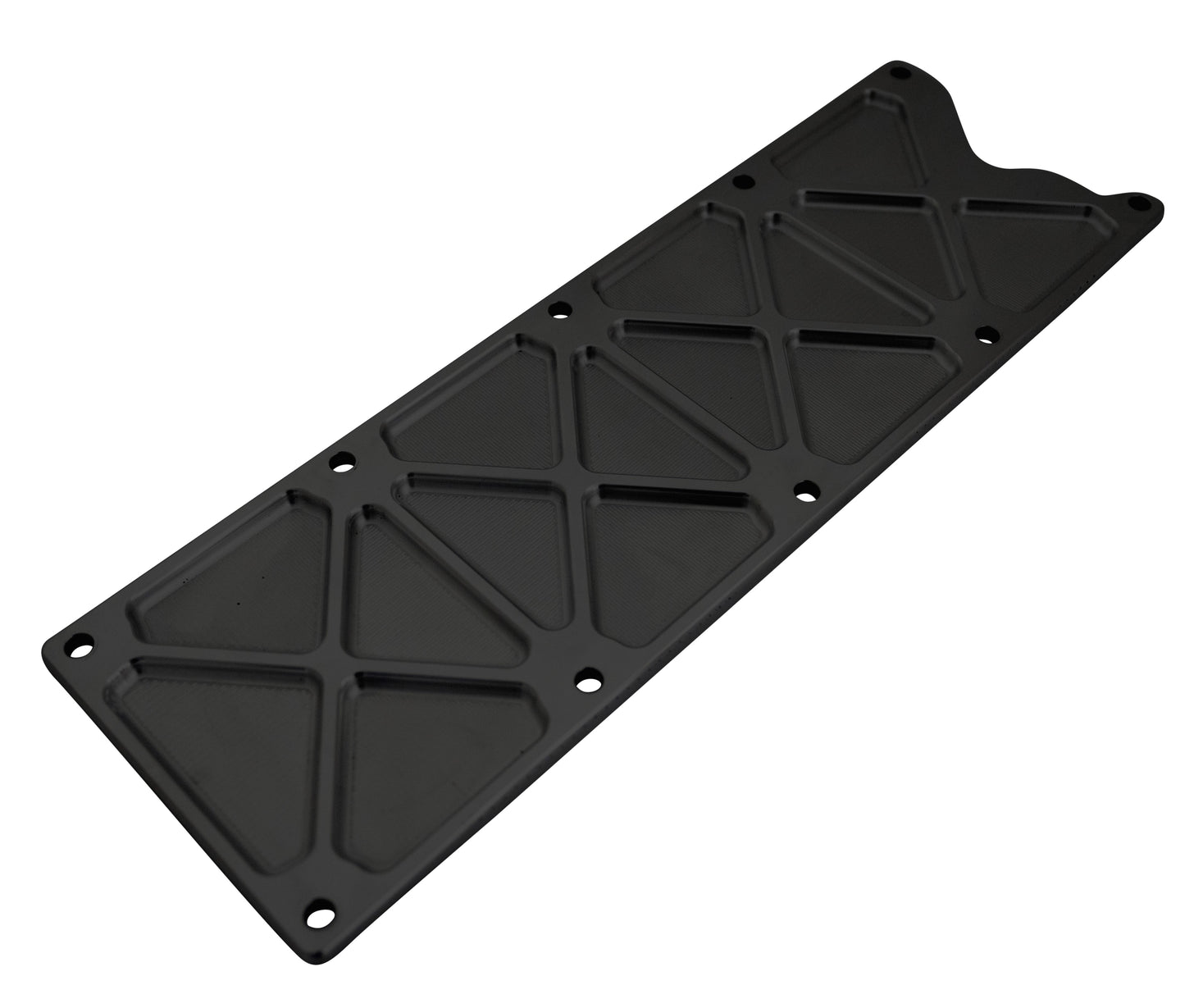 Chevy LS Valley Cover; Knock Sensor Delete; Gen III; Pocketed