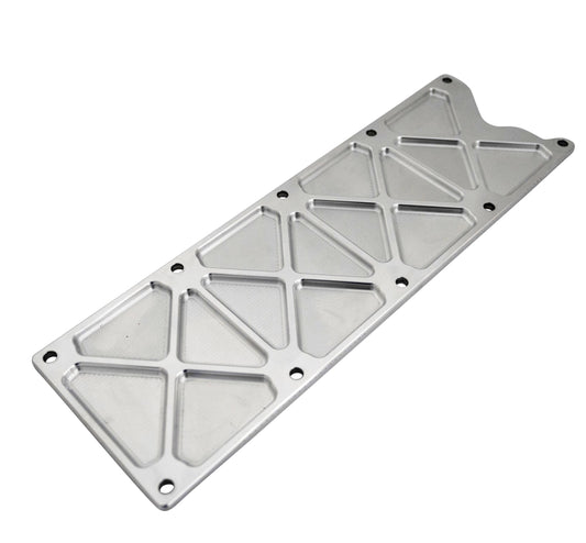 Chevy LS Valley Cover; Knock Sensor Delete; Gen III; Pocketed