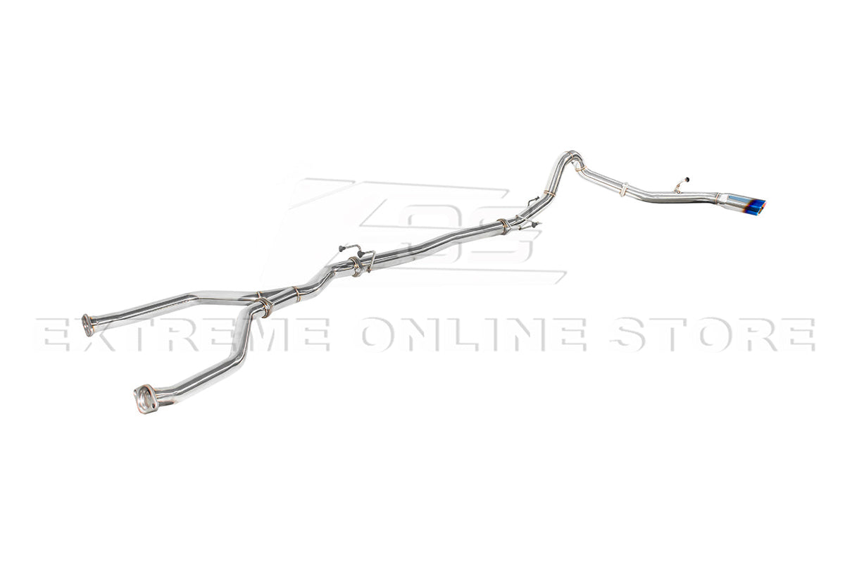 2022-Present Toyota Tundra Cat Back Burnt Tip Exhaust