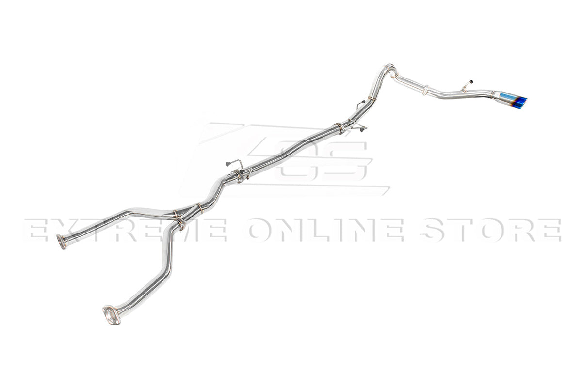 2022-Present Toyota Tundra Cat Back Burnt Tip Exhaust