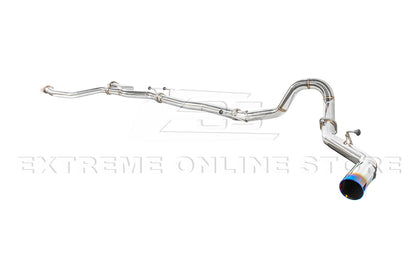 2022-Present Toyota Tundra Cat Back Burnt Tip Exhaust