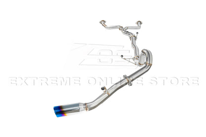 2022-Present Toyota Tundra Cat Back Burnt Tip Exhaust