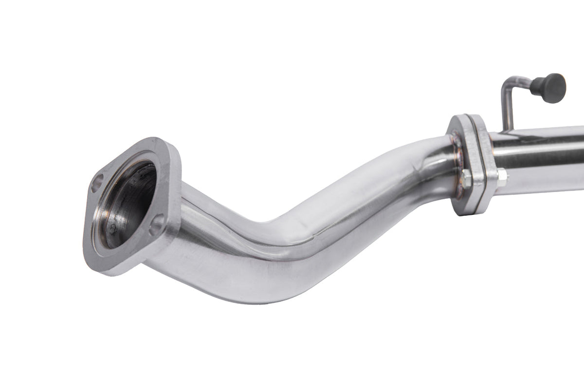 2022-Present Toyota GR86 Subaru BRZ BOSO Style Muffler Delete Burnt Tip Cat Back Exhaust