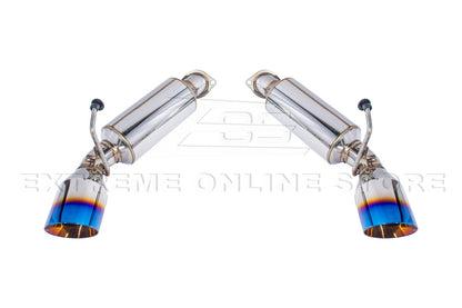 2008-2013 Infiniti G37 Coupe Muffler Axle Back Burnt Tips Exhaust