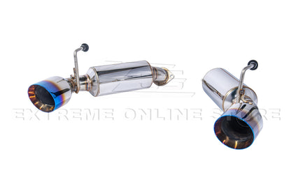 2008-2013 Infiniti G37 Coupe Muffler Axle Back Burnt Tips Exhaust