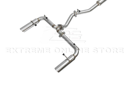 2022-Present Toyota GR86 Subaru BRZ BOSO Style Muffler Delete Cat Back Exhaust