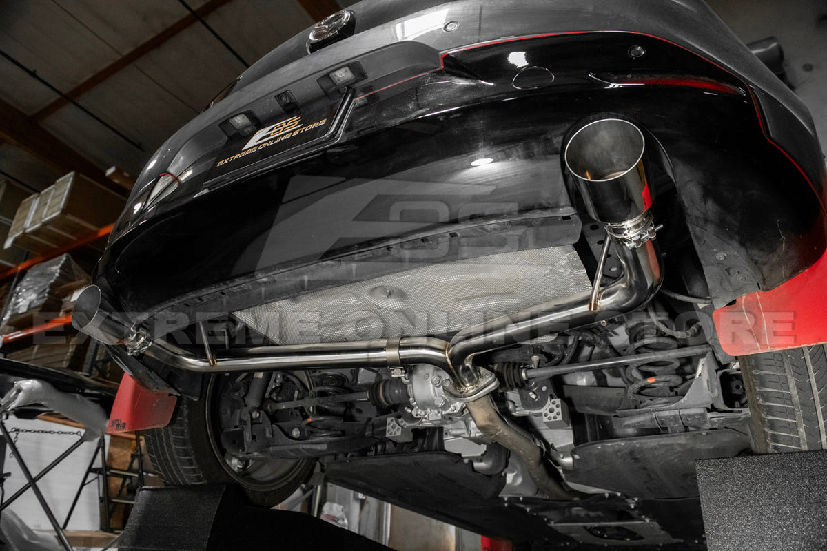 2019-Present Mazda 3 Hatchback | CX-30 Muffler Delete Burnt Tip Axle Back Exhaust