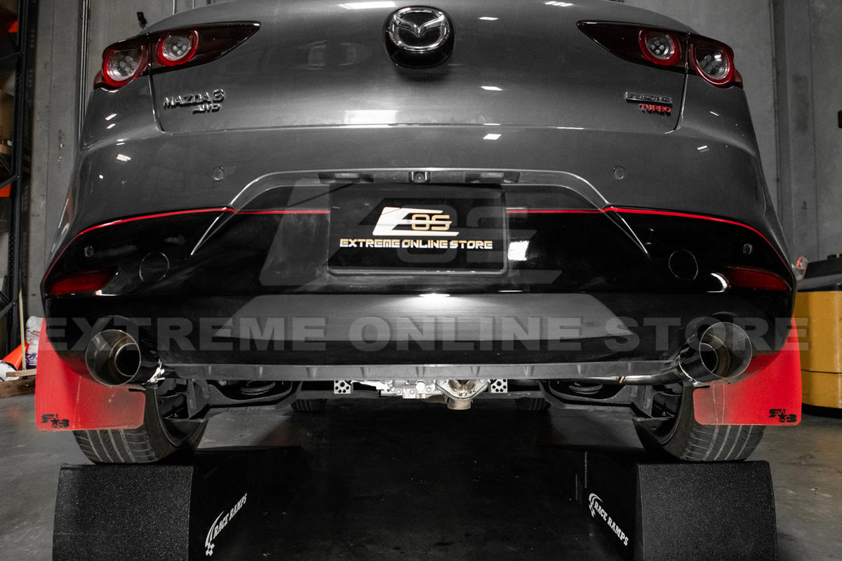 2019-Present Mazda 3 Hatchback | CX-30 Muffler Delete Burnt Tip Axle Back Exhaust