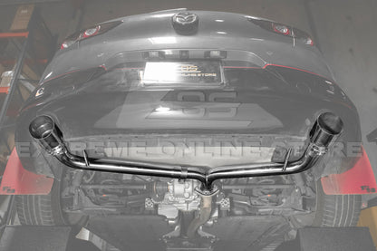 2019-Present Mazda 3 Hatchback | CX-30 Muffler Delete Burnt Tip Axle Back Exhaust