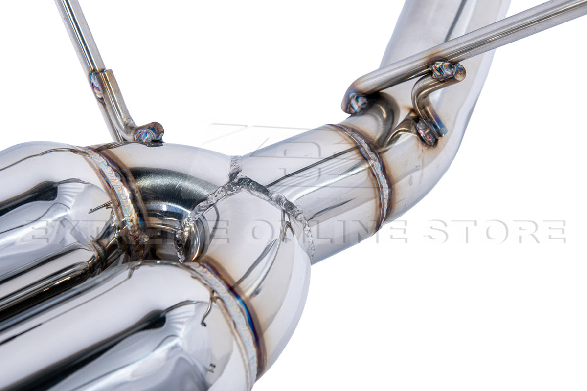 2022-Present Subaru WRX Muffler Delete Boso Burnt Tip Axle Back Exhaust