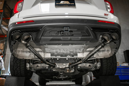 2020-Present Explorer Aviator V6 Muffler Delete Black Tip Axle Back Exhaust