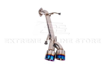 2018-2024 Toyota Camry SE Muffler Delete Single Exit Axle Back Burnt Tips Exhaust