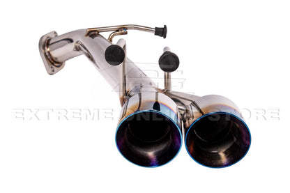 2018-2024 Toyota Camry SE Muffler Delete Single Exit Axle Back Burnt Tips Exhaust