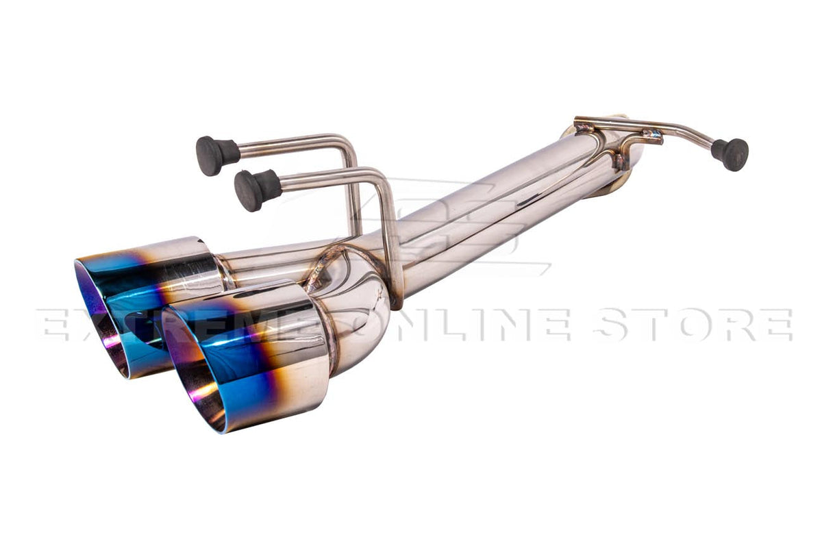 2018-2024 Toyota Camry SE Muffler Delete Single Exit Axle Back Burnt Tips Exhaust