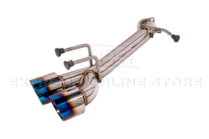 2018-2024 Toyota Camry SE Muffler Delete Single Exit Axle Back Burnt Tips Exhaust