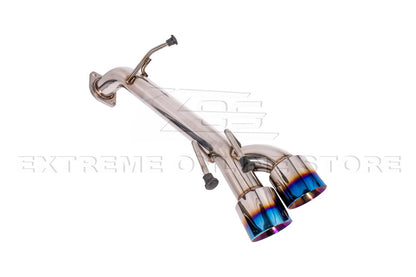 2018-2024 Toyota Camry SE Muffler Delete Single Exit Axle Back Burnt Tips Exhaust