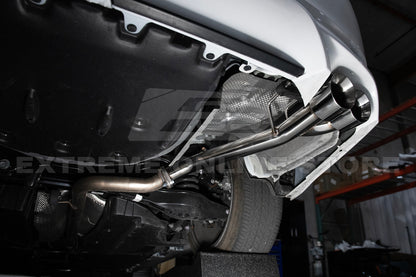 2018-2024 Toyota Camry SE Muffler Delete Single Exit Axle Back Burnt Tips Exhaust