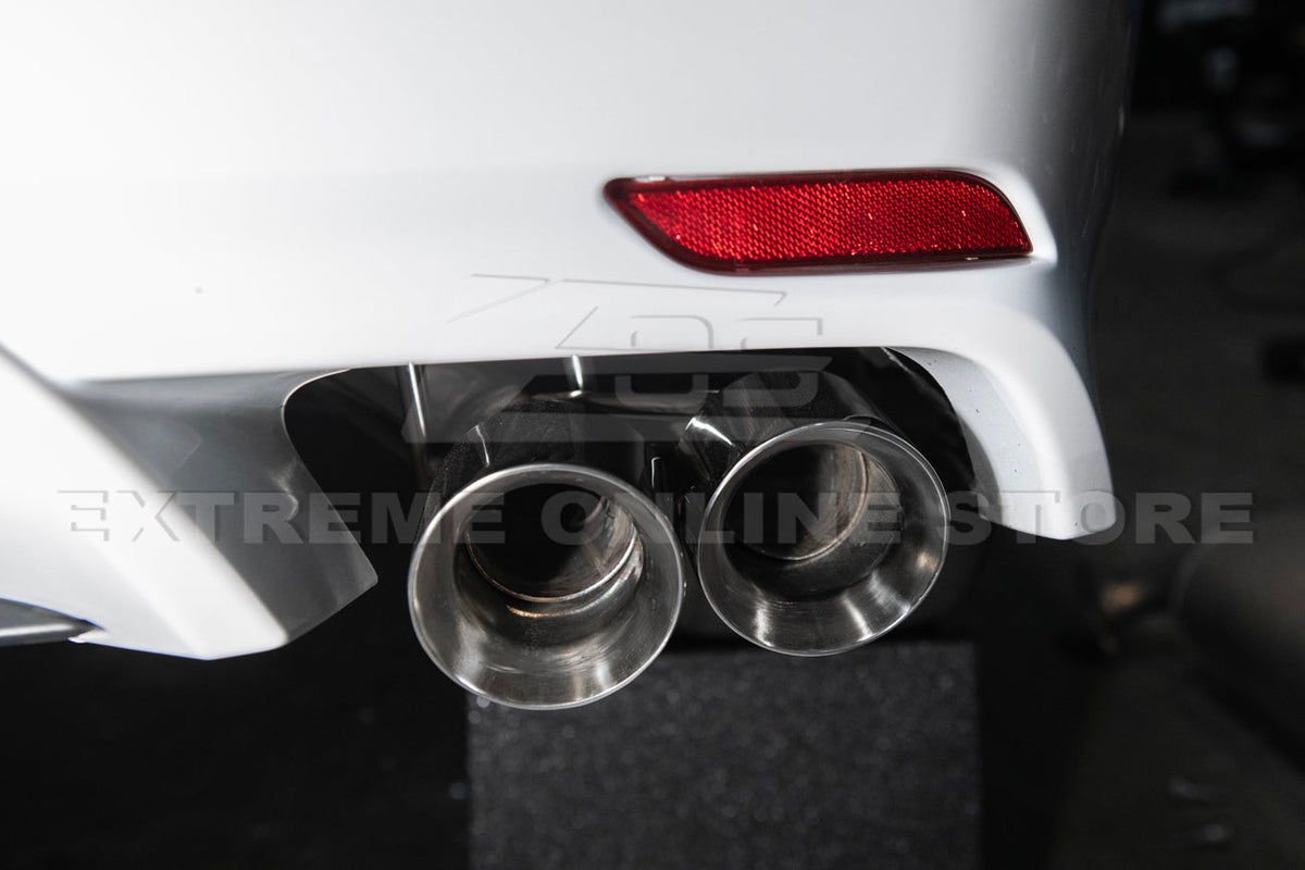 2018-2024 Toyota Camry SE Muffler Delete Single Exit Axle Back Burnt Tips Exhaust