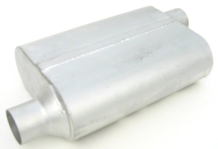 Dual Chamber Muffler 2.50in Offset/Offset - 17659