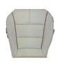 2014-2020 Chevrolet Impala LT Driver or Passenger Bottom Replacement Synthetic Leather Seat Cover: Perforated, Gallery White
