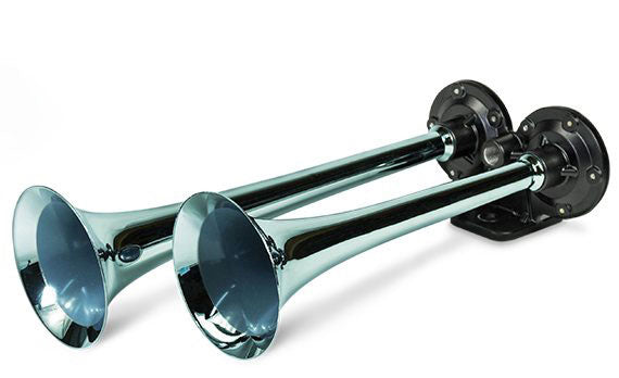HP10213 Premium Dual Air Horn Kit W/Air Horn Kit (HP10073) And Onboard Air Kit (HP10163)