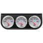 2 In. White Volt Triple Gauge Kit
