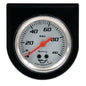 2 In White Oil Pressure Gauge Kit