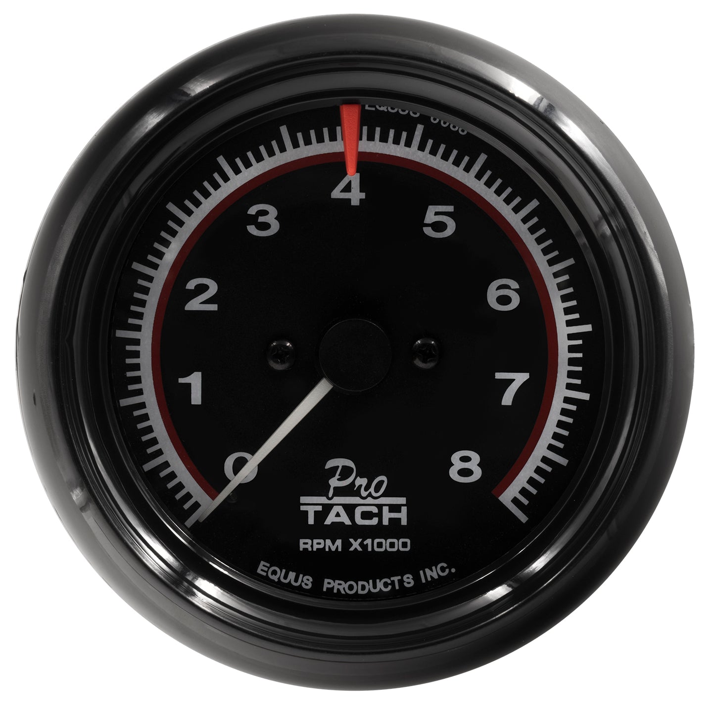 3-3/8 In. Black Tachometer