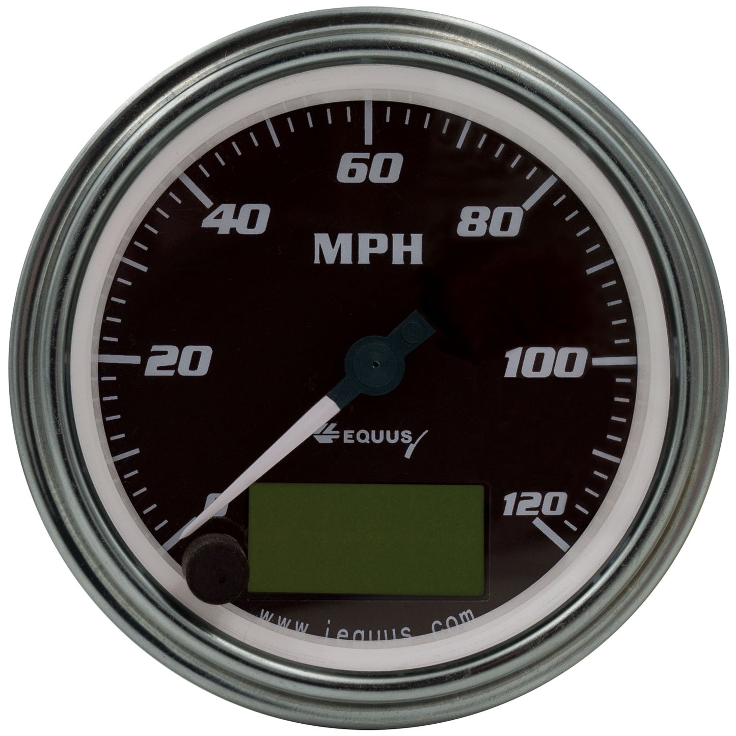 3-3/8 In Chrome Electric Speedometer