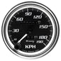 3-3/8 In. Chrome Mechanical KPH Speedometer
