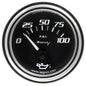 2 In. Chrome Mechanical Oil Pressure Gauge