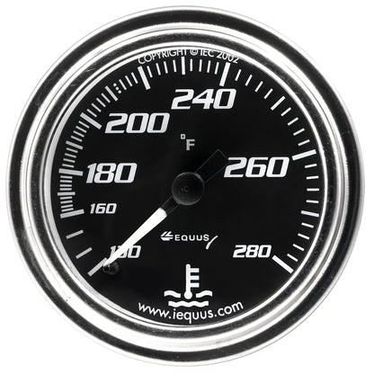 2 In. Chrome Mechanical Water Temperature Gauge