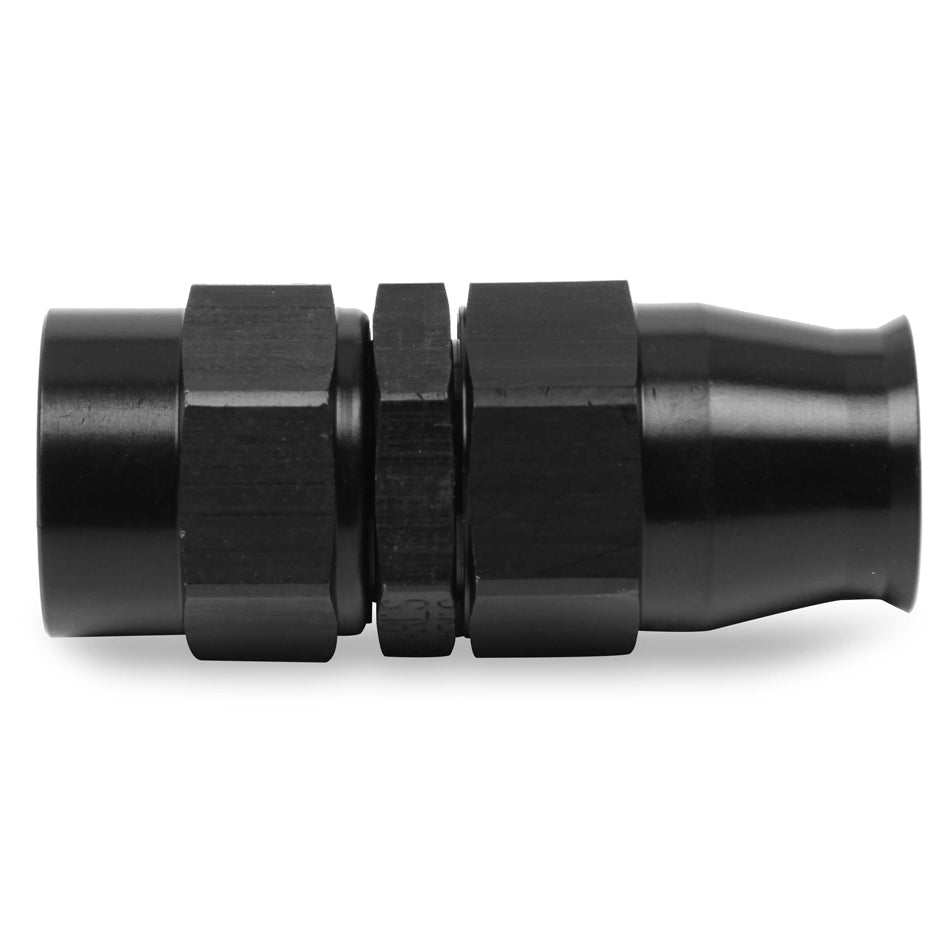 #8 Ultra Pro Hose End Straight - Black - 620108ERL