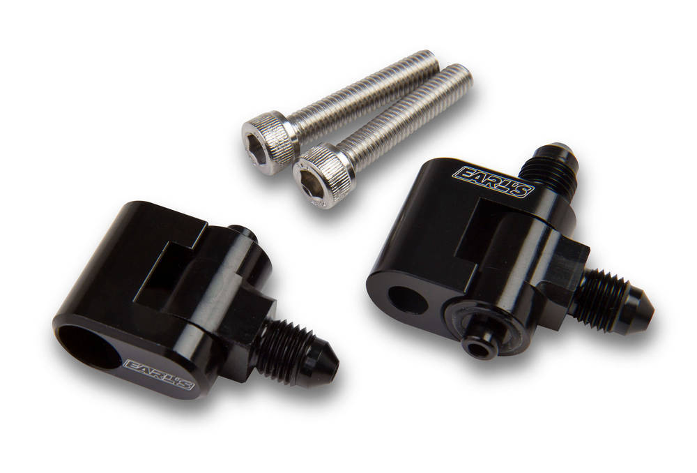 GM LS Steam Vent Adapter 2pk w/3an Male Fittings - LS9809ERL