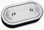 Air Cleaner Oval Dual Quad - 1235