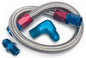 22in Braided Fuel Line Kit - 8122