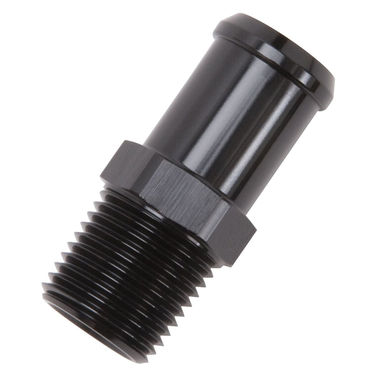 Hose End Straight 3/4in Barb to 1/2in NPT Male - 8183