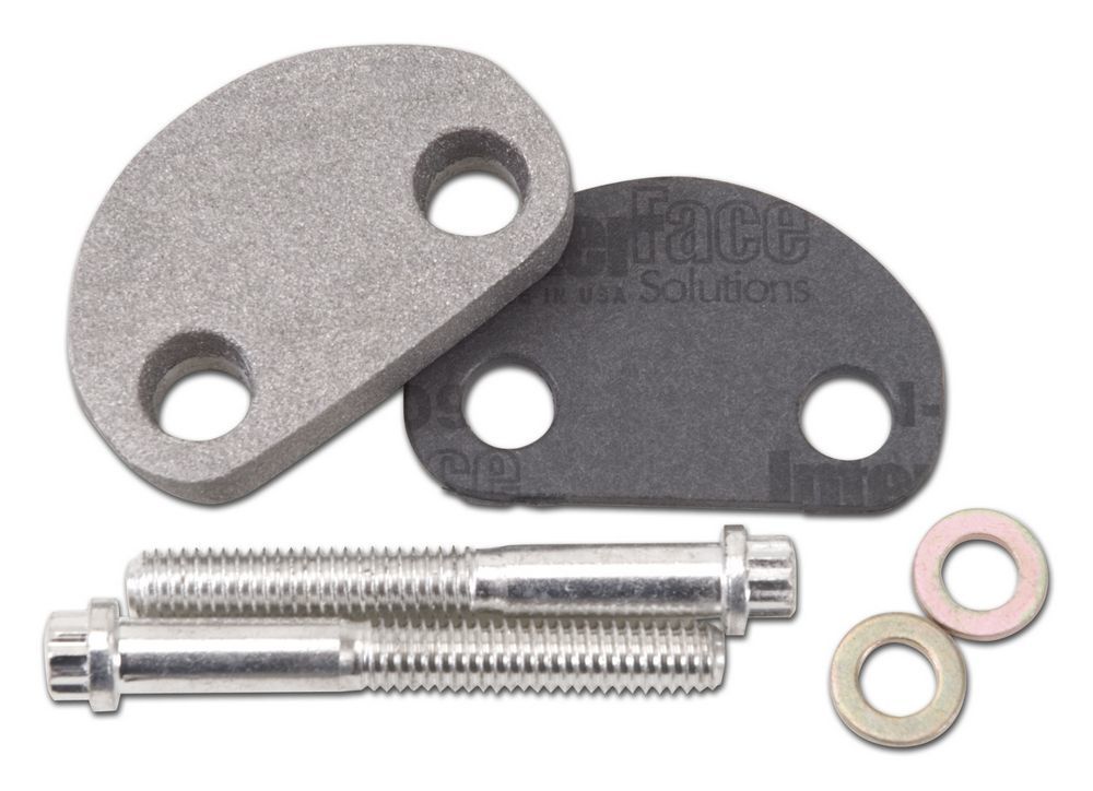 Choke Block-Off Plate - Ford - 8981