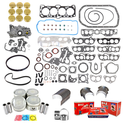 Master Engine Rebuild Kit 1985-1991 Hyundai,Mitsubishi 2.4L