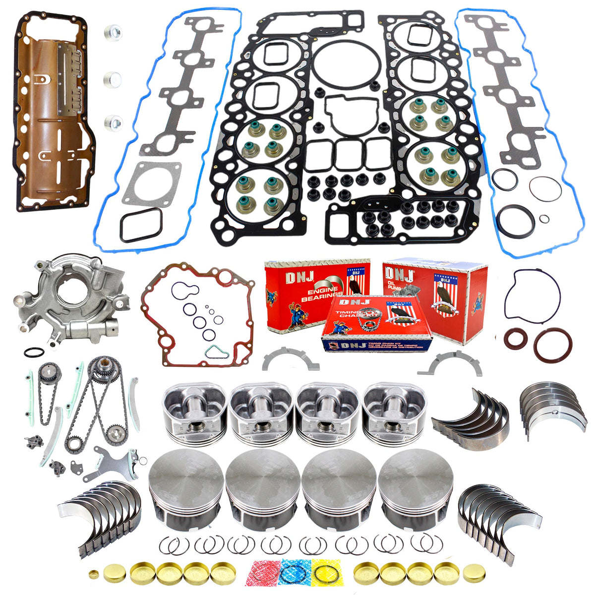 Master Engine Rebuild Kit 2002-2003 Dodge 4.7L